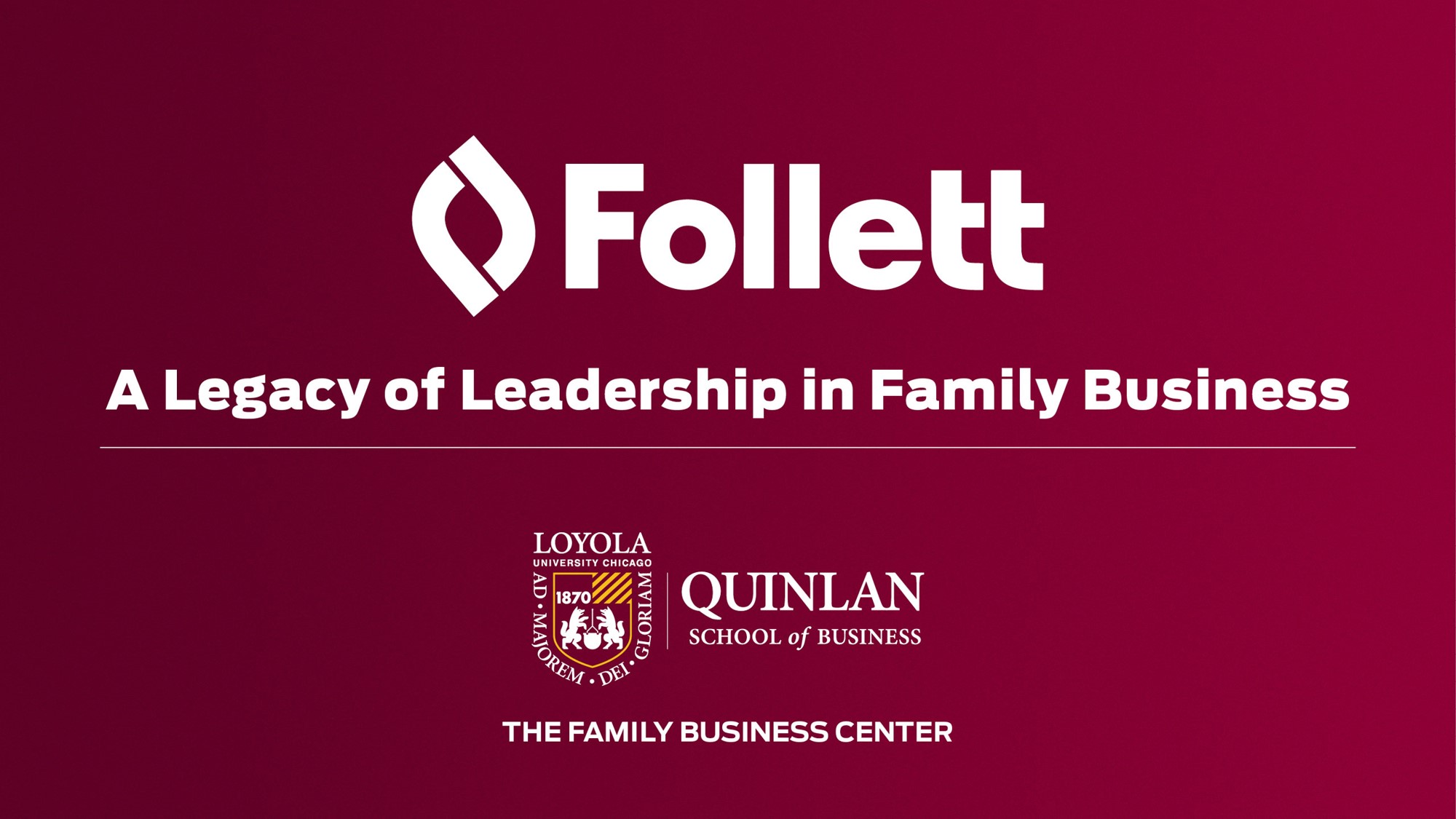 Follett Family - A Legacy of Leadership in Family Business